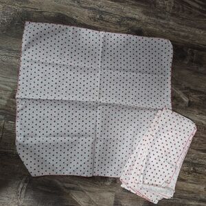 Heart And Strawberry Cloth Napkins Country Chic Set Of 6